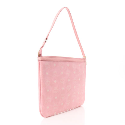 MCM Viseto Stark Wristlet Pouch Pink 3 of 9