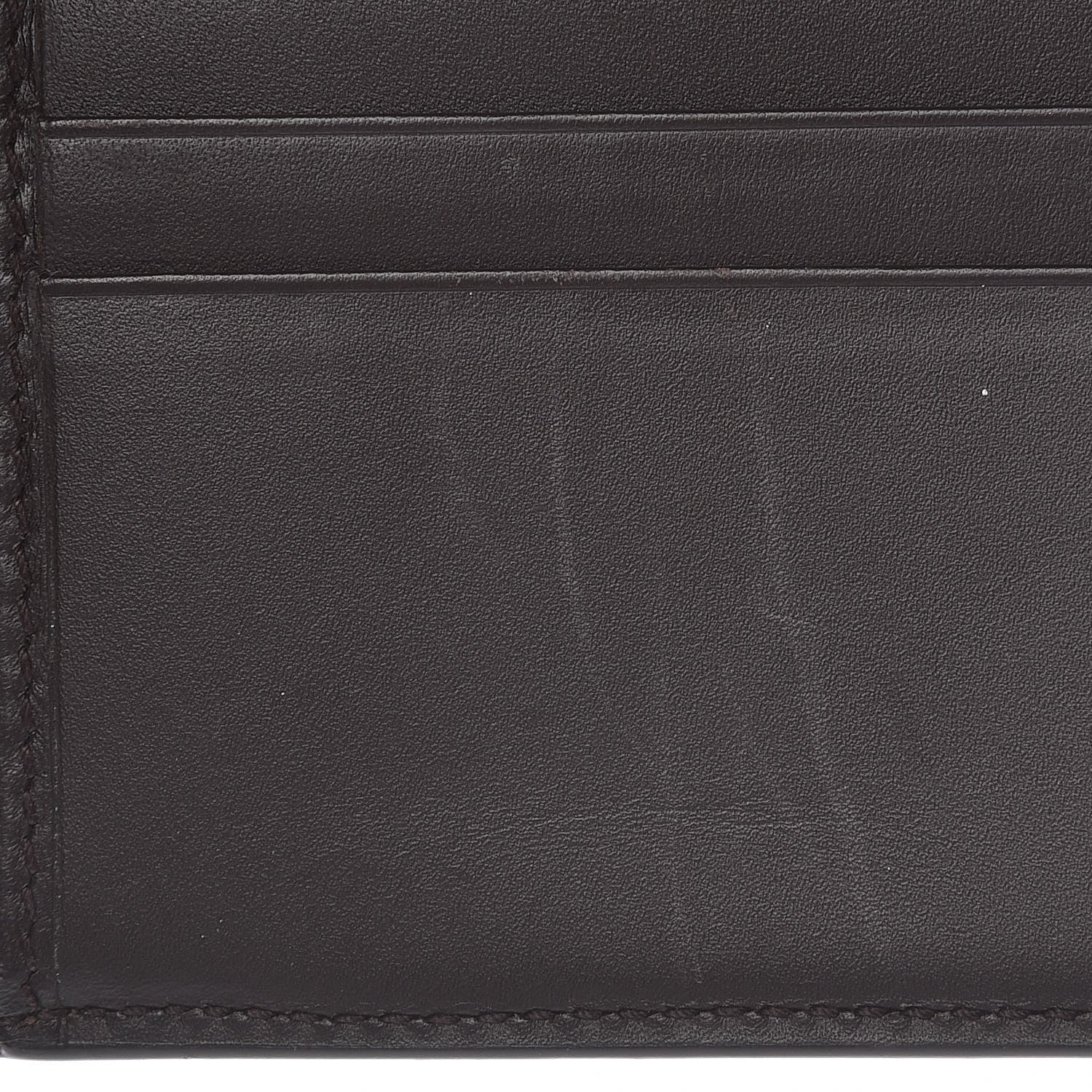Gucci GG Supreme Monogram Selleria Calfskin Web New Web Bi-Fold Wallet Beige Ebony Cocoa 7 of 9