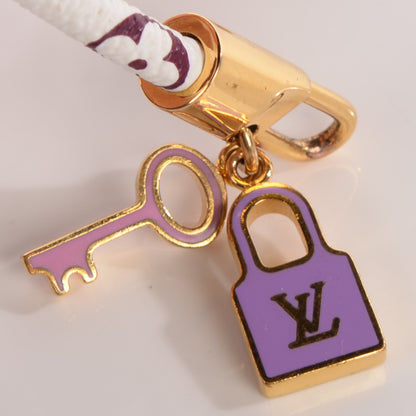 Louis Vuitton Monogram Multicolor Luck It Bracelet 17 White 5 of 5