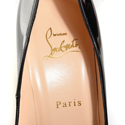 Christian Louboutin Patent Bianca 140 Pumps 38.5 Black 7 of 7