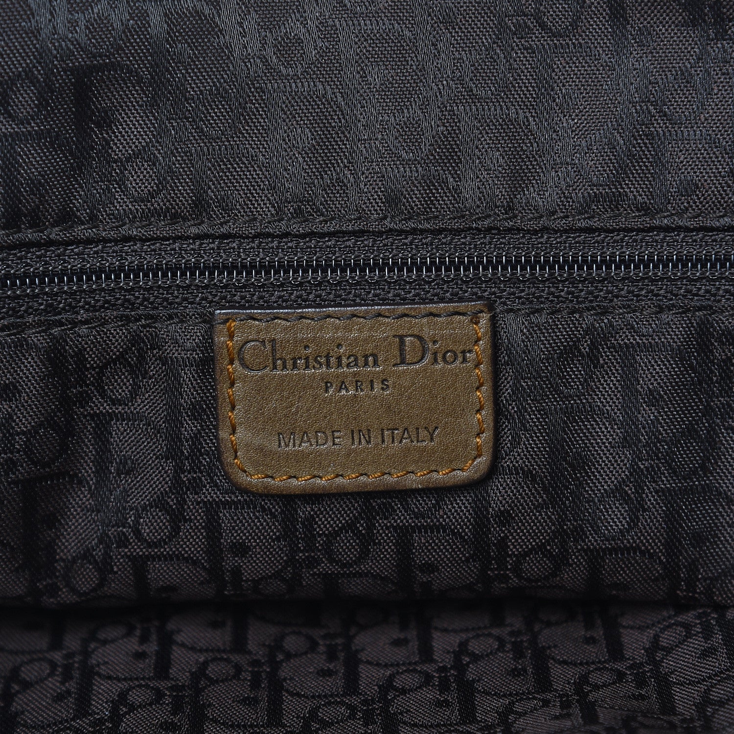 Christian Dior Calfskin Medium Gaucho Double Saddle Brown 6 of 19
