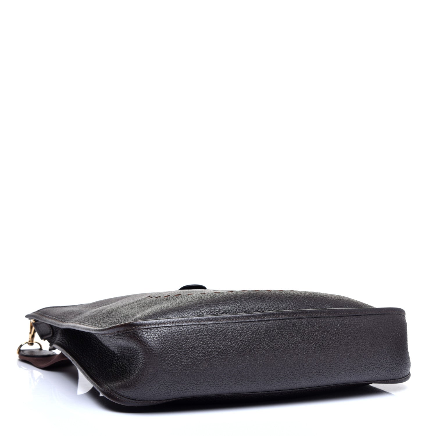 Hermes Taurillon Clemence Evelyne PM Chocolate 4 of 9