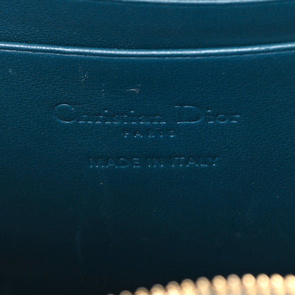 Christian Dior Patent Cannage Lady Dior Phone Holder Dior Blue 6 of 15