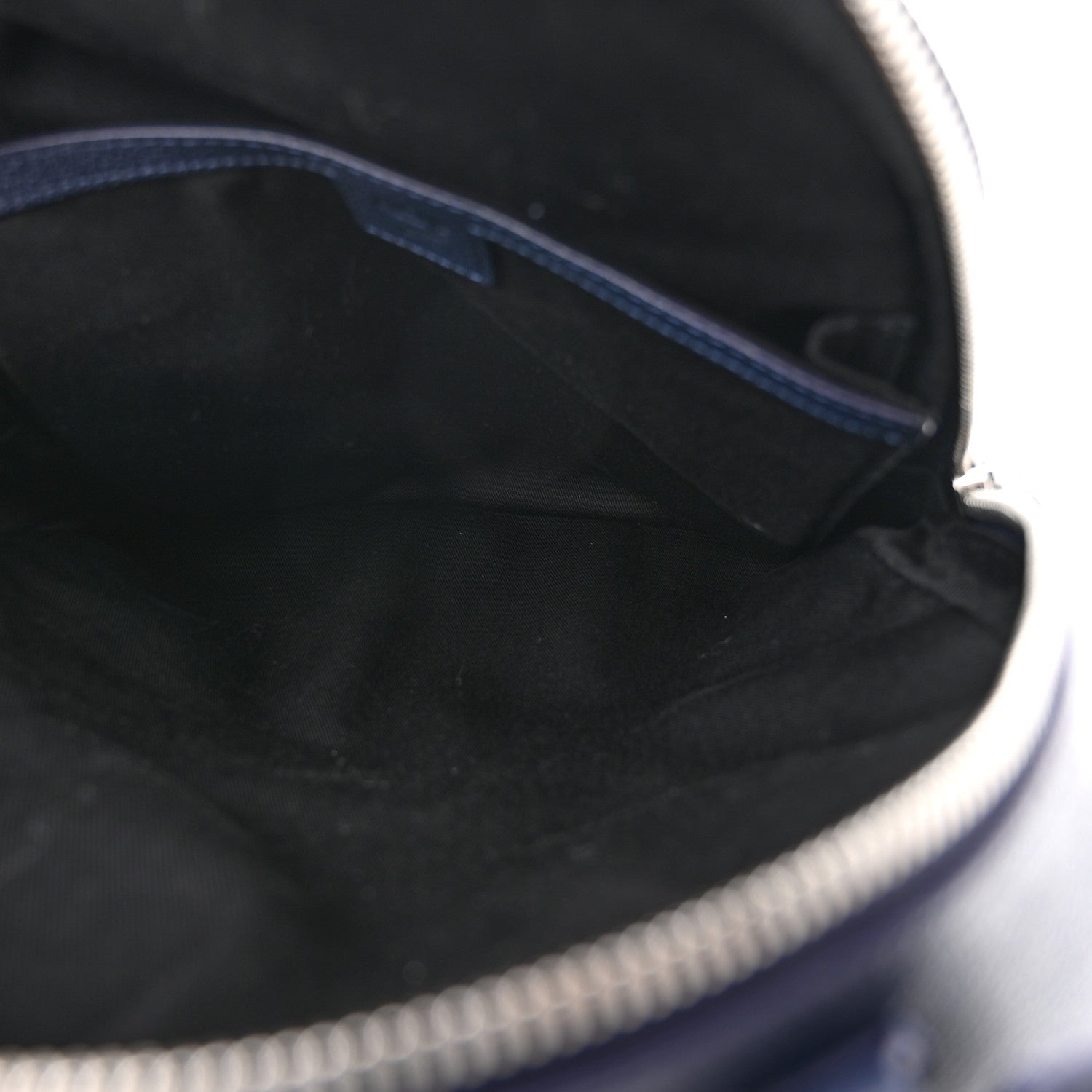 MCM Calfskin Visetos Floral Leopard Klassik Small Stark Backpack Blue Black 6 of 11