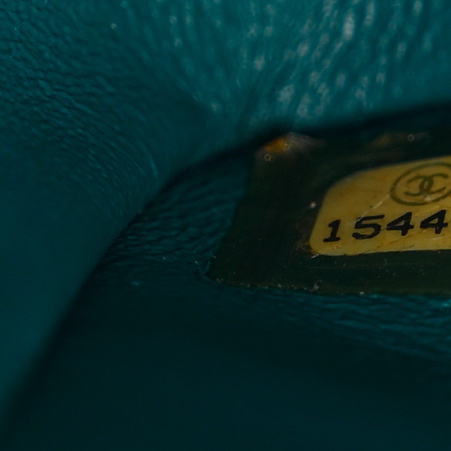 Chanel Lambskin Quilted Maxi Double Flap Turquoise 7 of 10