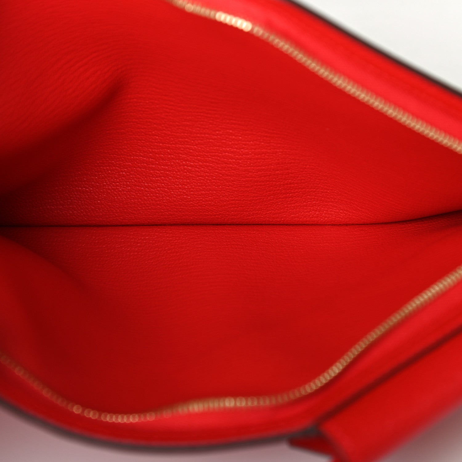 Hermes Chevre Mysore Kelly Pocket To Go Pouch Rouge de Coeur 4 of 4