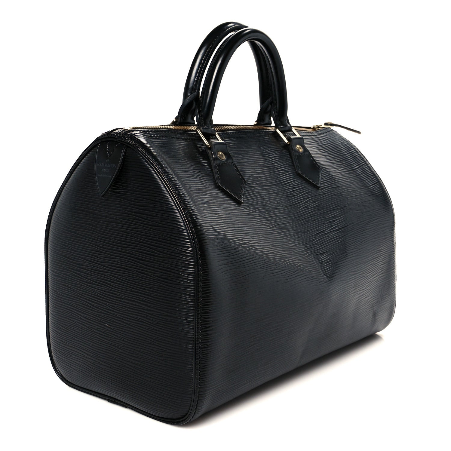 Louis Vuitton Epi Speedy 30 Black 3 of 11