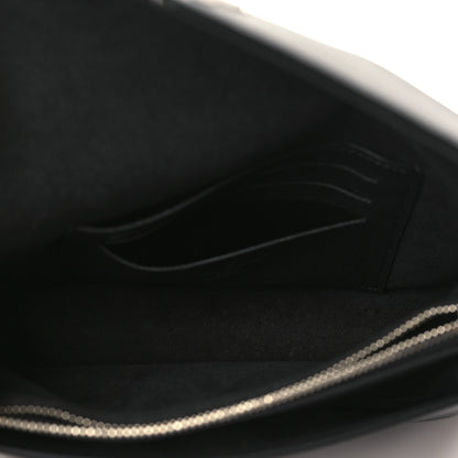 Louis Vuitton Soft Calfskin My Lockme Chain Pochette Black 5 of 8