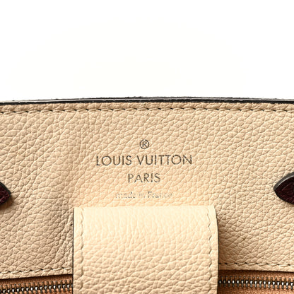 Louis Vuitton Calfskin Lockme Bucket Soie Quartz Calla 6 of 14