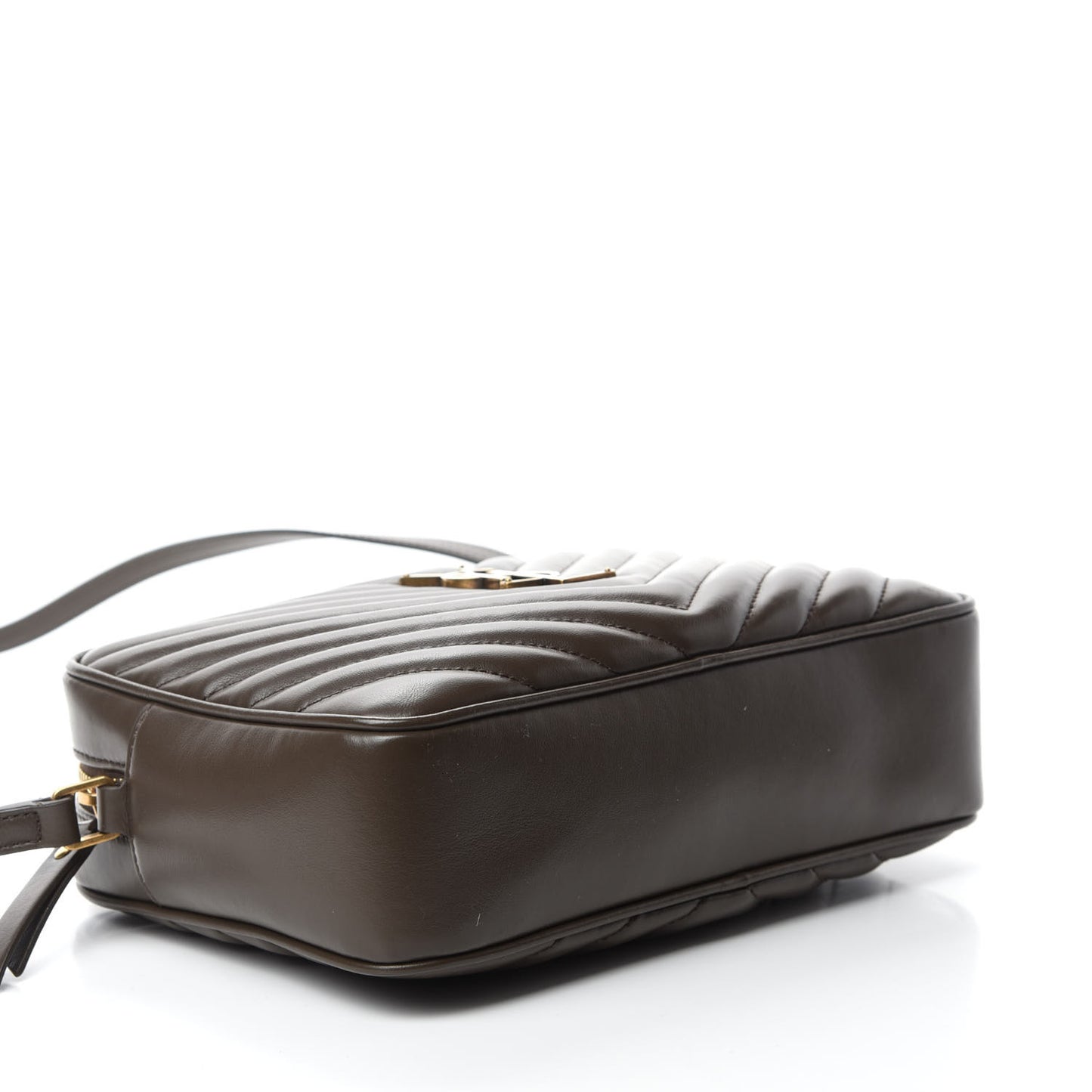 Calfskin Matelasse Monogram Lou Camera Bag Faggio