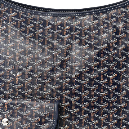 Goyard Goyardine Boheme Hobo Navy Blue 8 of 10
