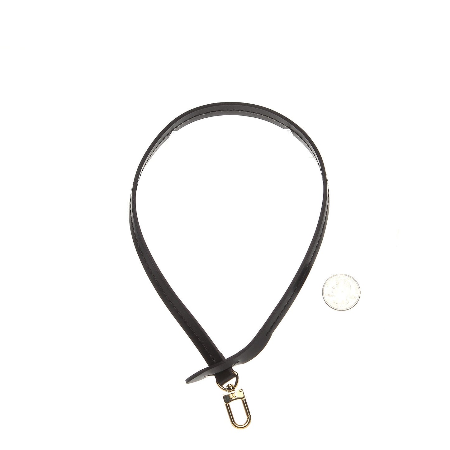 Calfskin Pochette Accessories Strap Brown