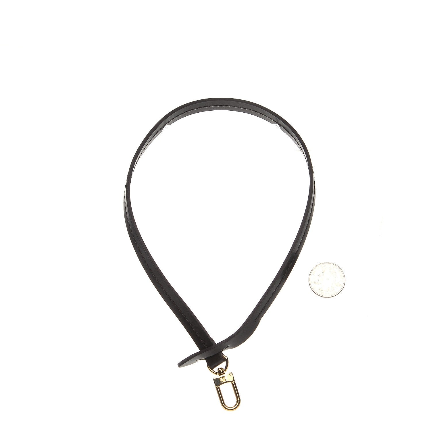 Louis Vuitton Calfskin Pochette Accessories Strap Brown 2 of 3