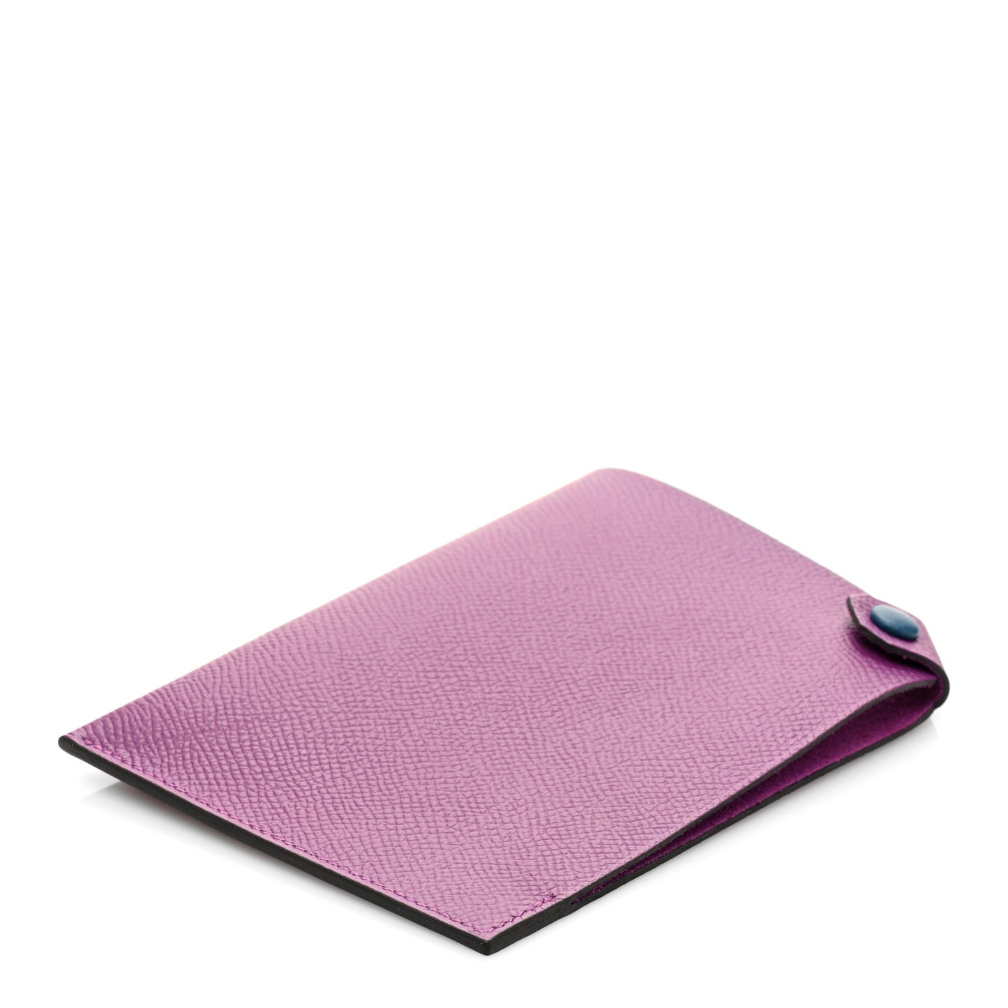 Epsom Tarmac Dot PM Passport Holder Anemone Deep Blue