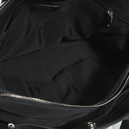 Chanel Calfskin Cerf Executive Shopper Tote Black 5 of 7