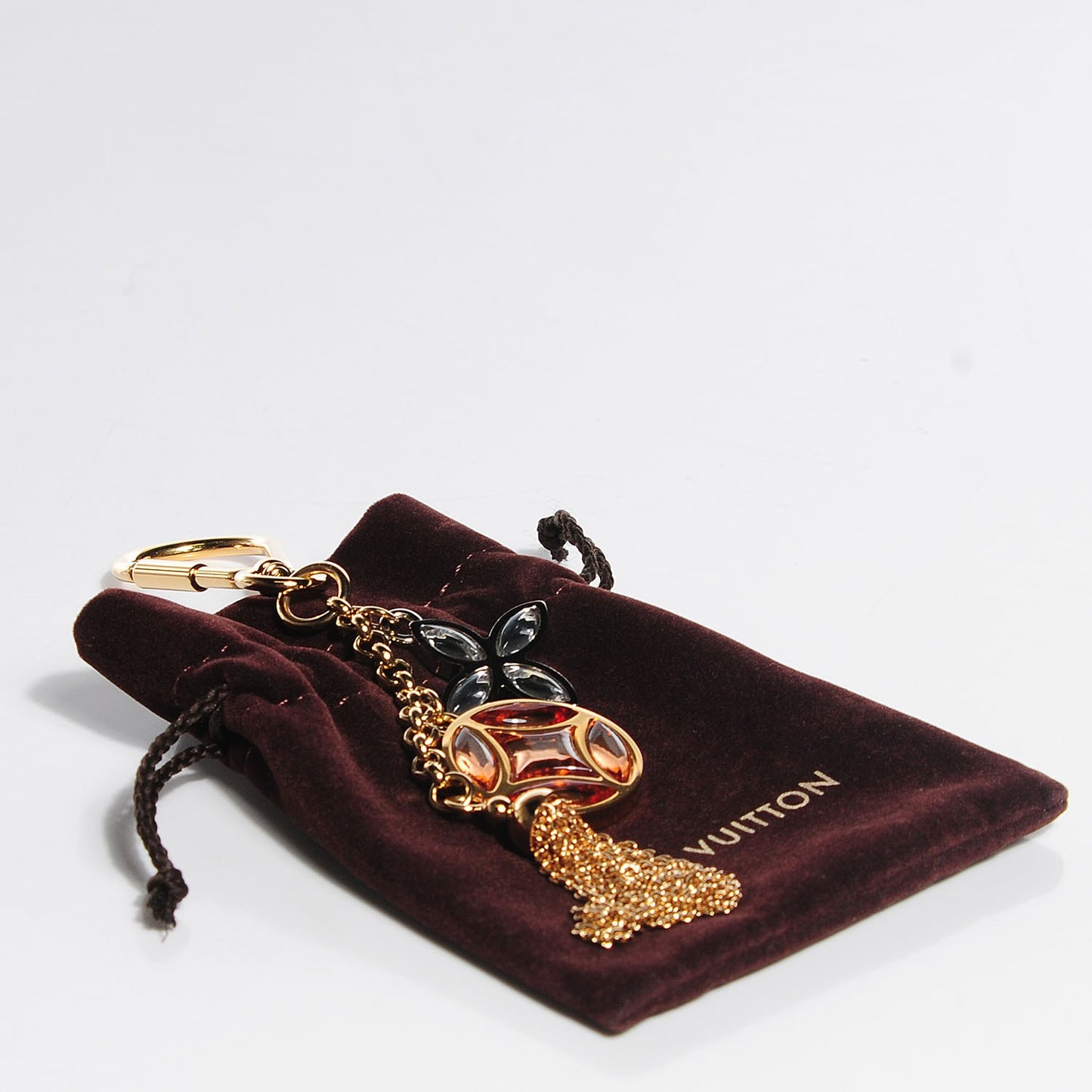 Ice Flower Key Charm