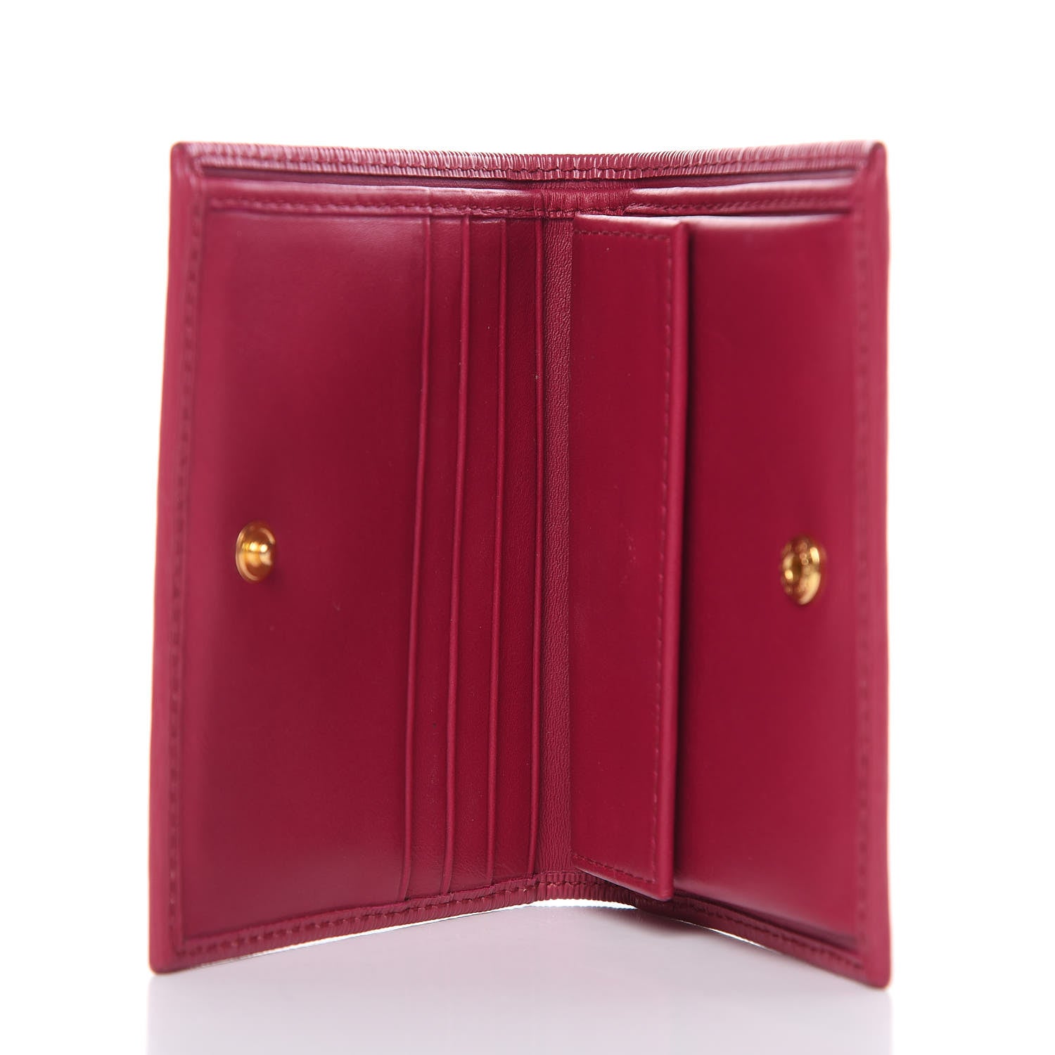 Prada Vitello Move Bifold Wallet Ibisco 5 of 10