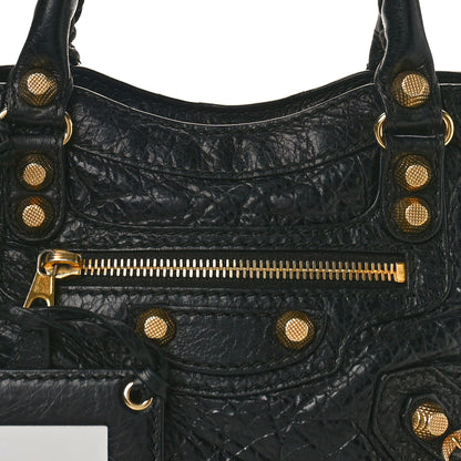 Balenciaga Agneau Giant 12 Gold Hardware Mini City Black 8 of 13