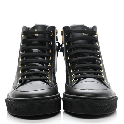 Louis Vuitton Calfskin Monogram Stellar Sneaker Boots 36 Black White 2 of 8