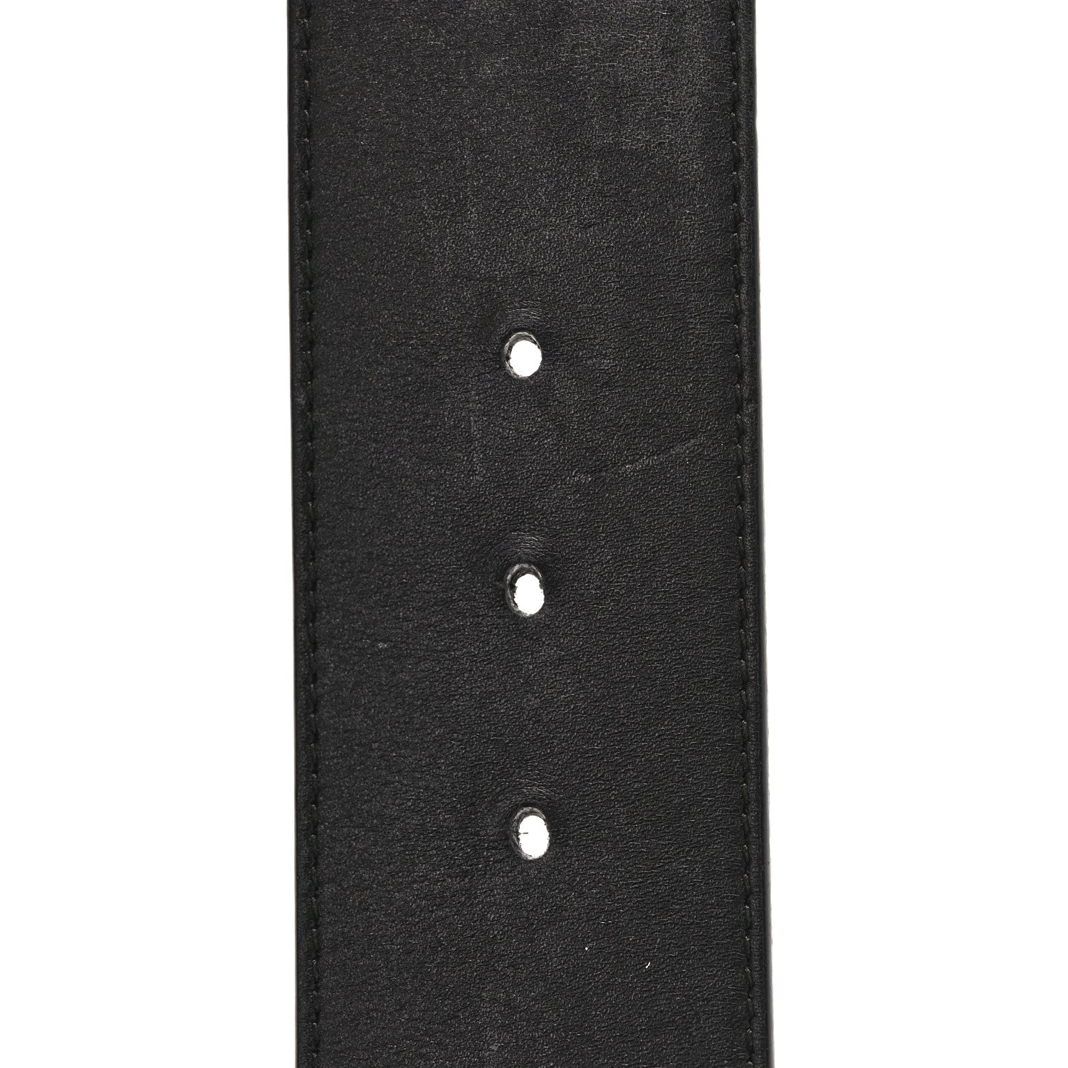 Gucci Calfskin Lizard Double G 50mm Belt 70 28 Black 5 of 6