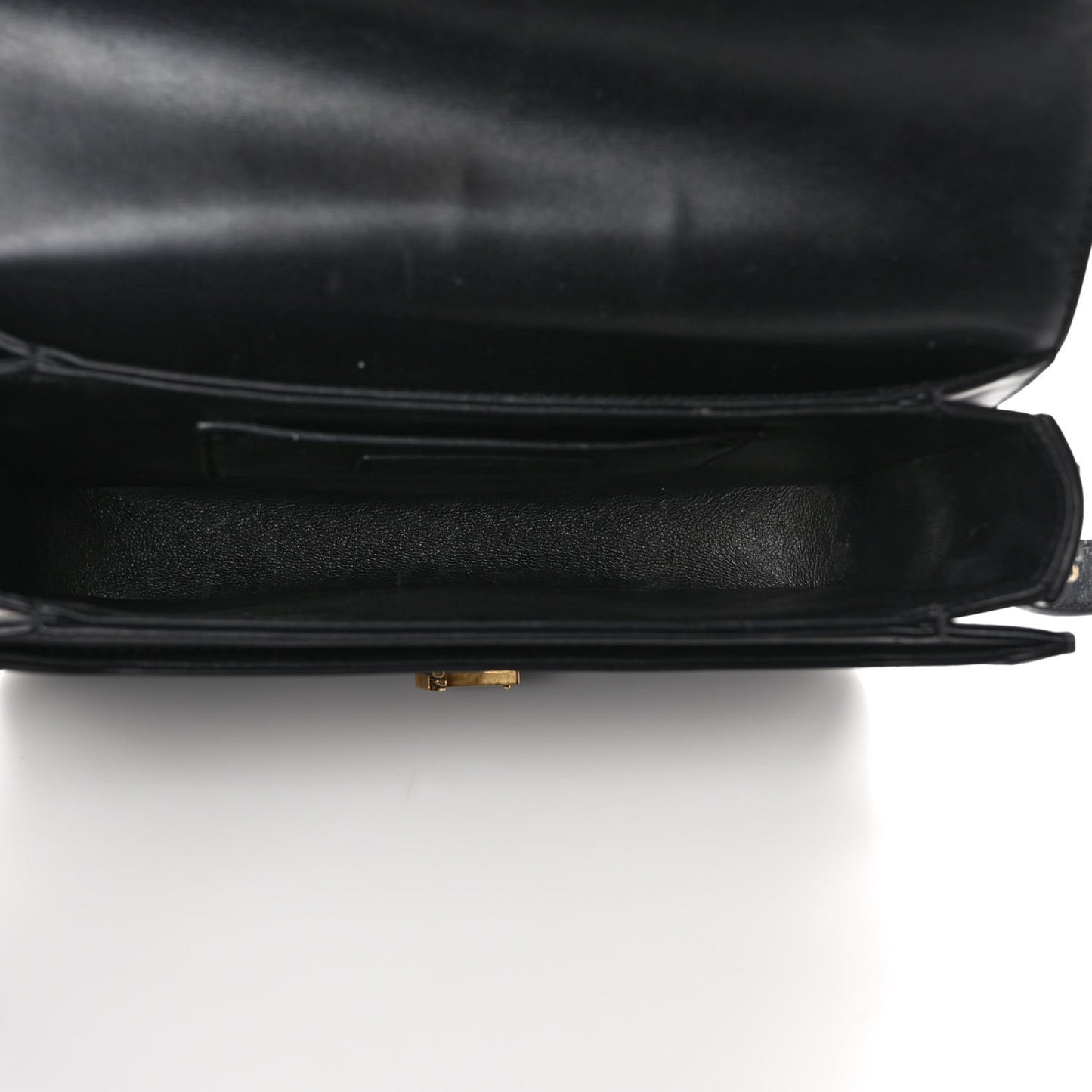 Box Calfskin Monogram Medium Solferino Satchel Black
