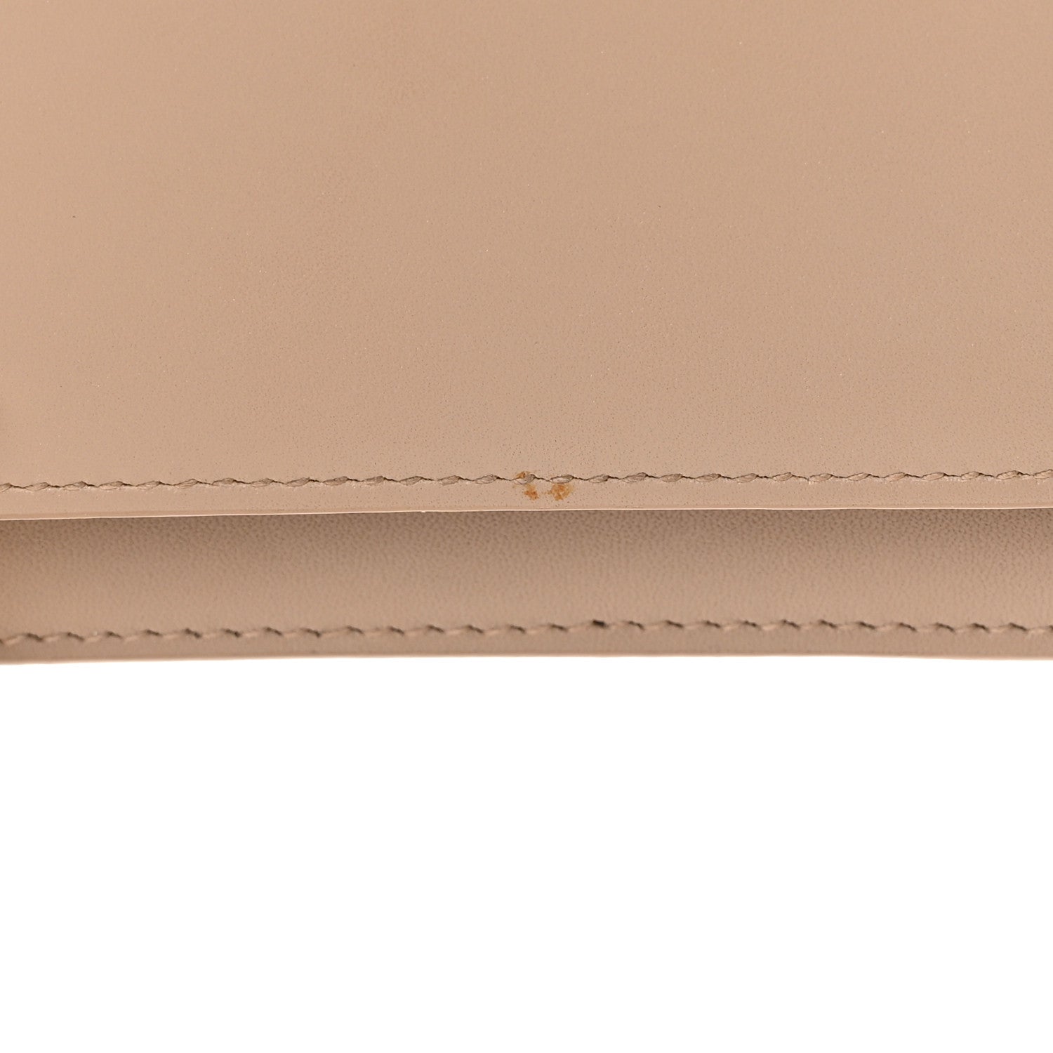 Saint Laurent Smooth Calfskin Classic Monogram Kate Tassel Chain Wallet Dark Beige 15 of 16