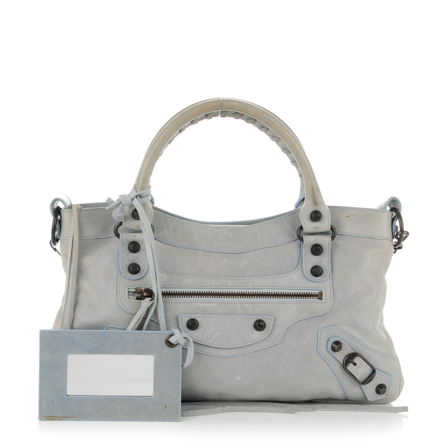 Balenciaga Agneau Classic Hardware First Sky Blue 1 of 12