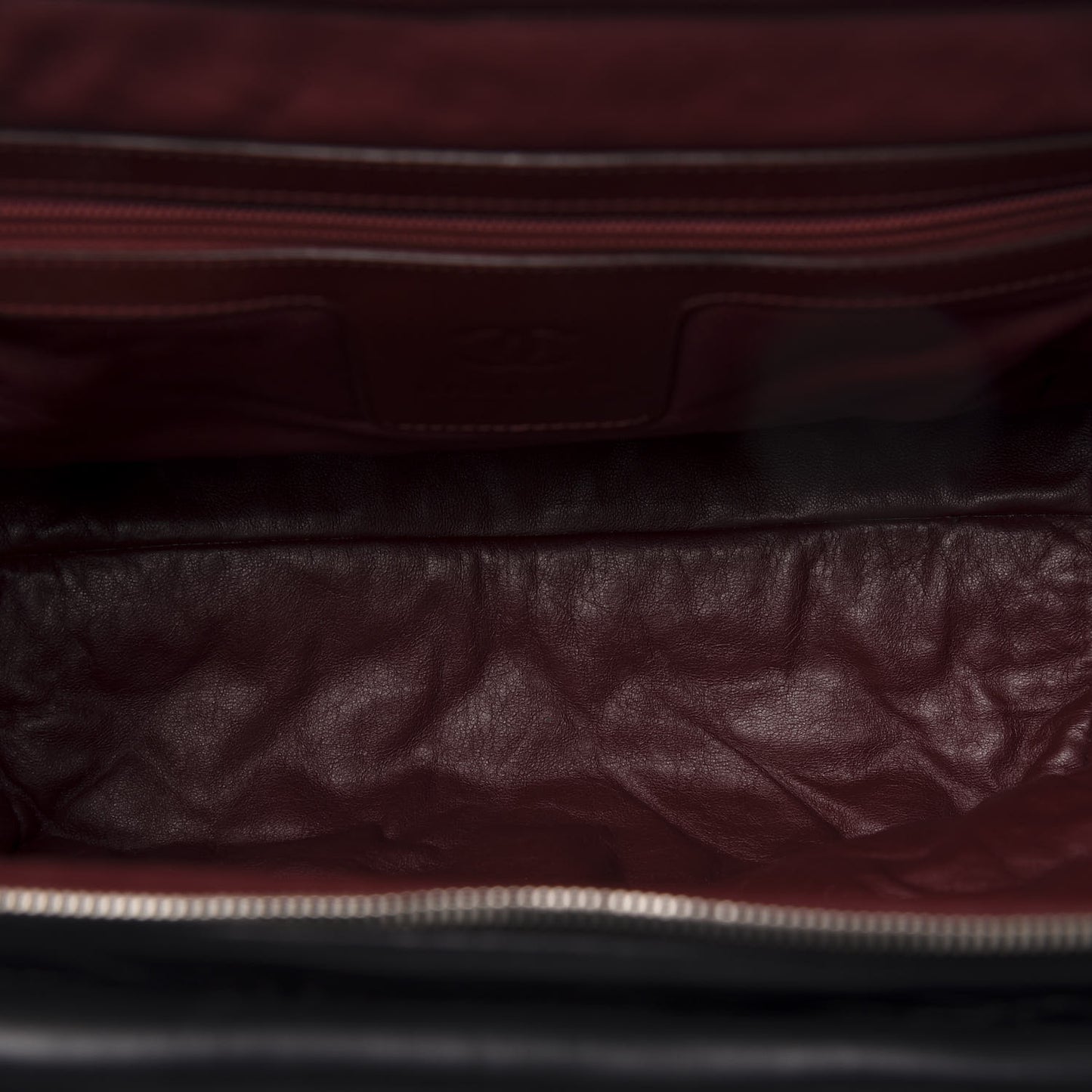 Lambskin Coco Cocoon Bowler Black