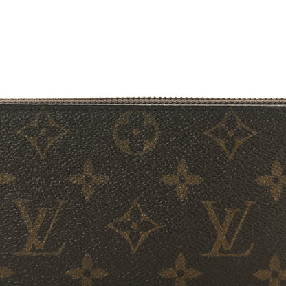 Louis Vuitton Monogram Clemence Wallet Fuchsia 7 of 7