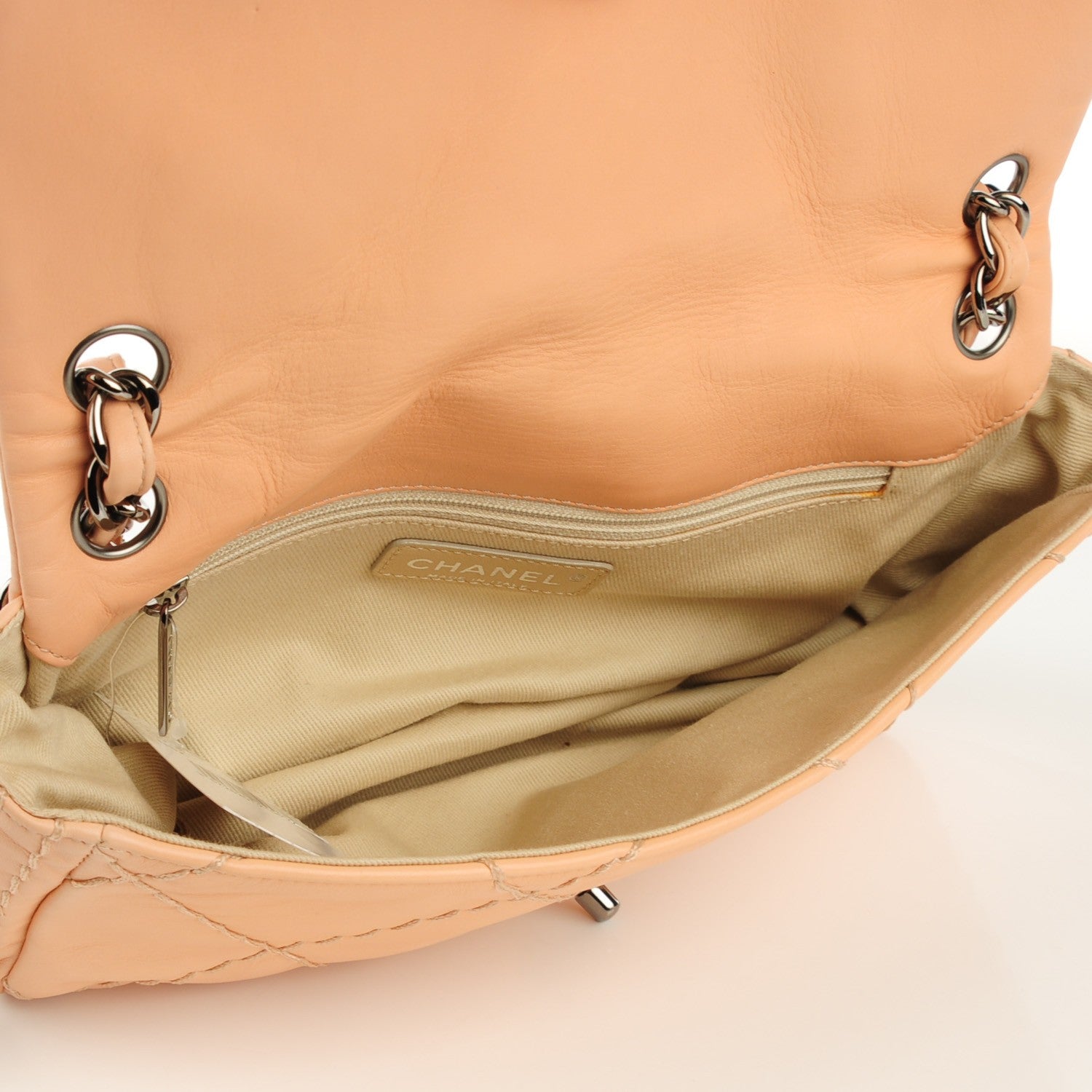 Chanel Calfskin Expandable Flap Light Pink 5 of 8
