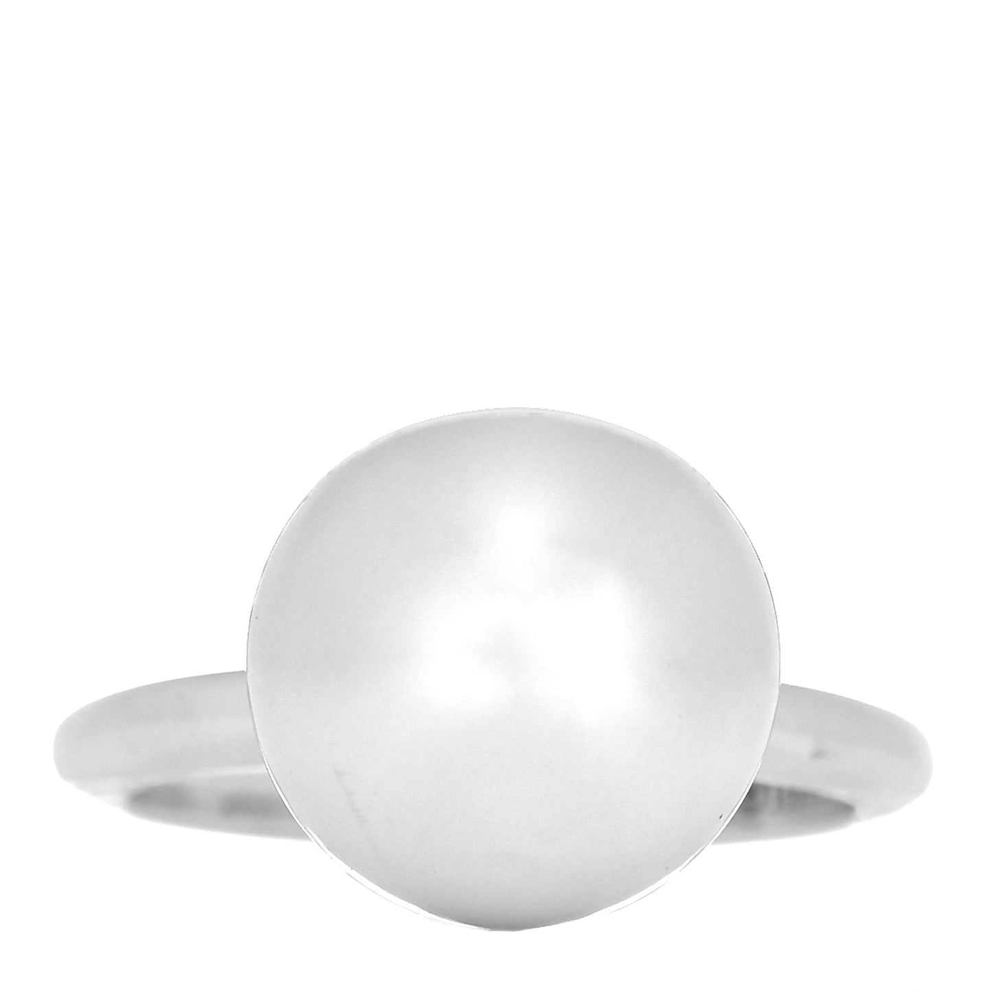 Sterling Silver 12mm HardWear Ball Ring 53 6.25