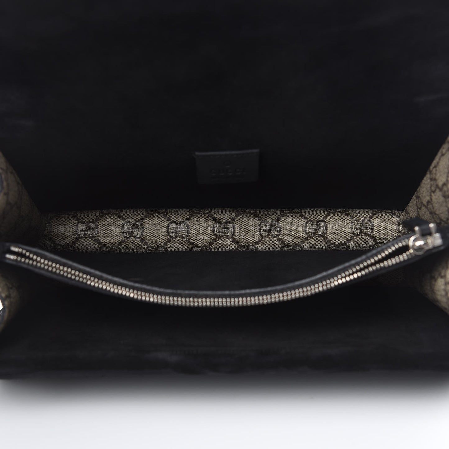 GG Supreme Monogram Small Dionysus Shoulder Bag Black