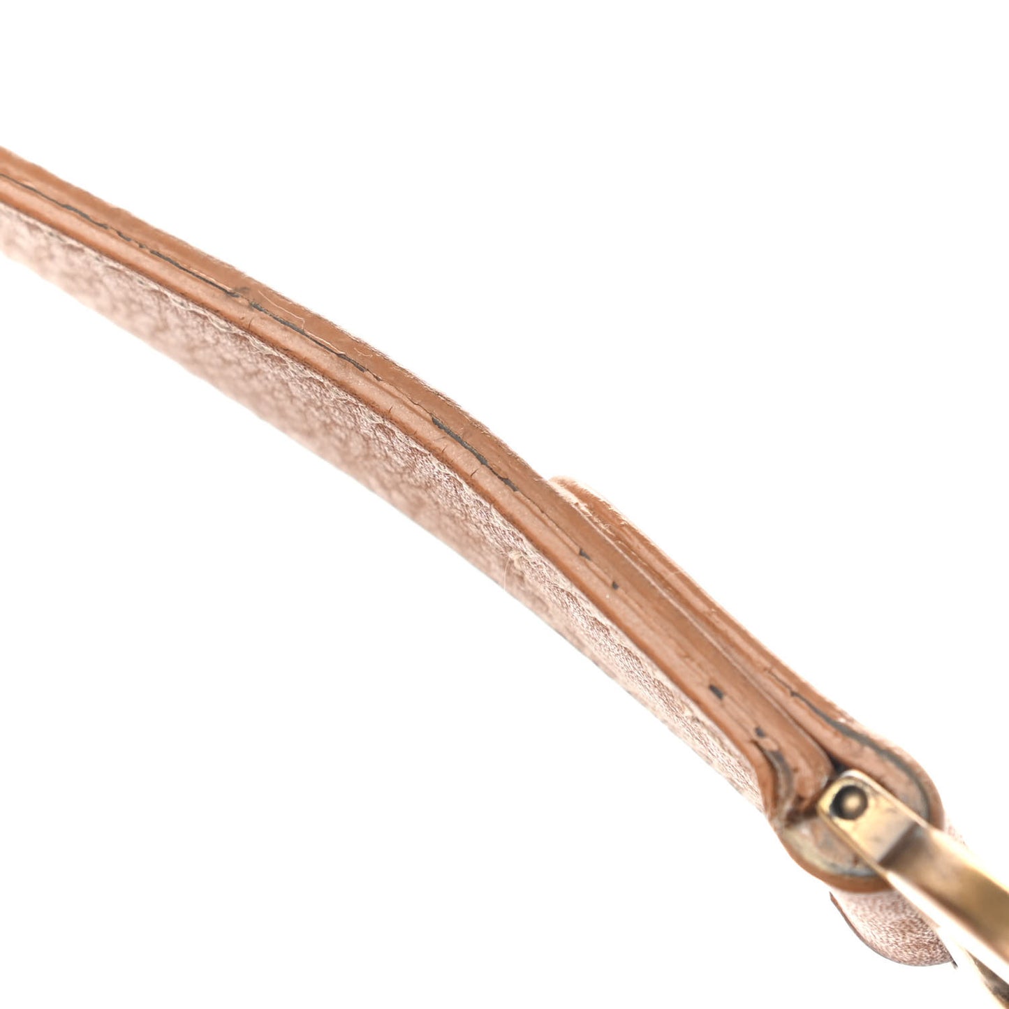 Calfskin Saddle Bag Tan