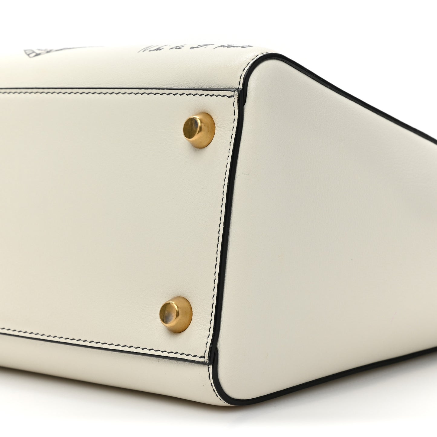 Calfskin Niki De Saint Phalle Heart Medium Supple Lady Dior Off White