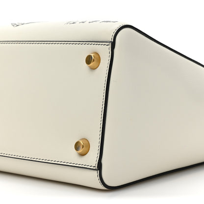 Christian Dior Calfskin Niki De Saint Phalle Heart Medium Supple Lady Dior Off White 8 of 12