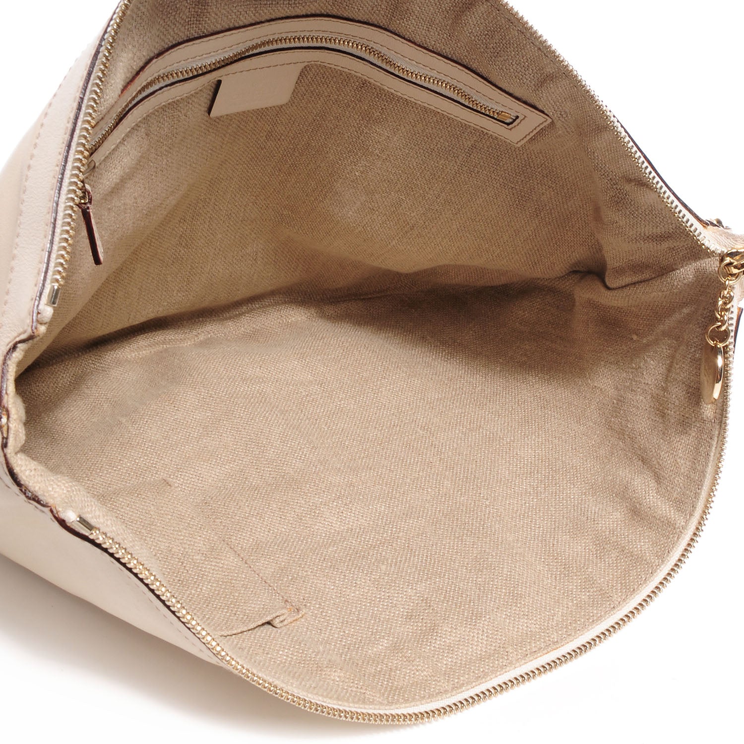 Gucci Leather Web Strap Hobo Off White 5 of 8