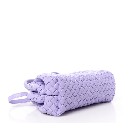 Bottega Veneta Nappa Intreccio Mini Padded Handle Bag Wisteria 4 of 9