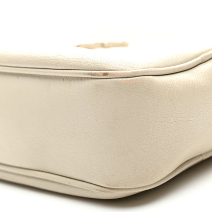 Saint Laurent Grained Lambskin Monogram Lou Camera Bag Crema Soft 10 of 12