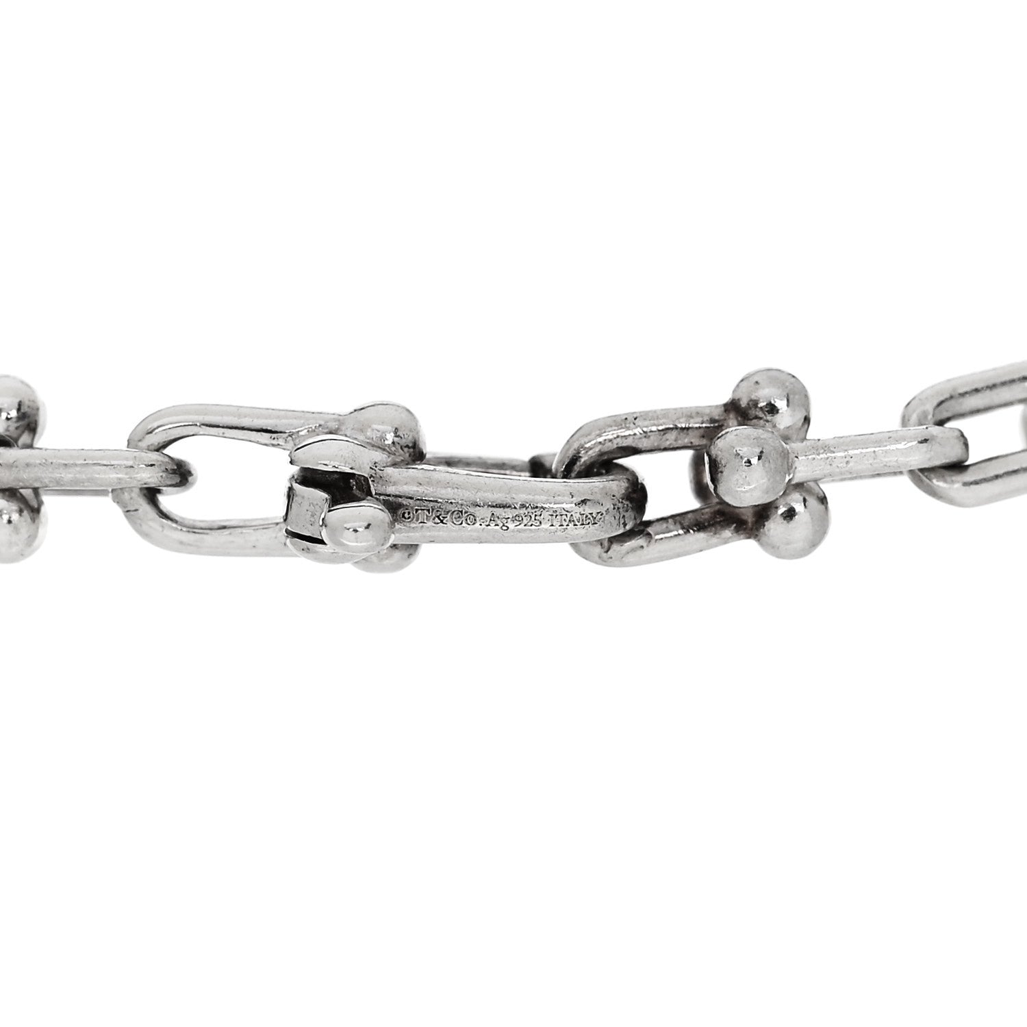 Tiffany Sterling Silver Micro HardWear Link Bracelet 3 of 3