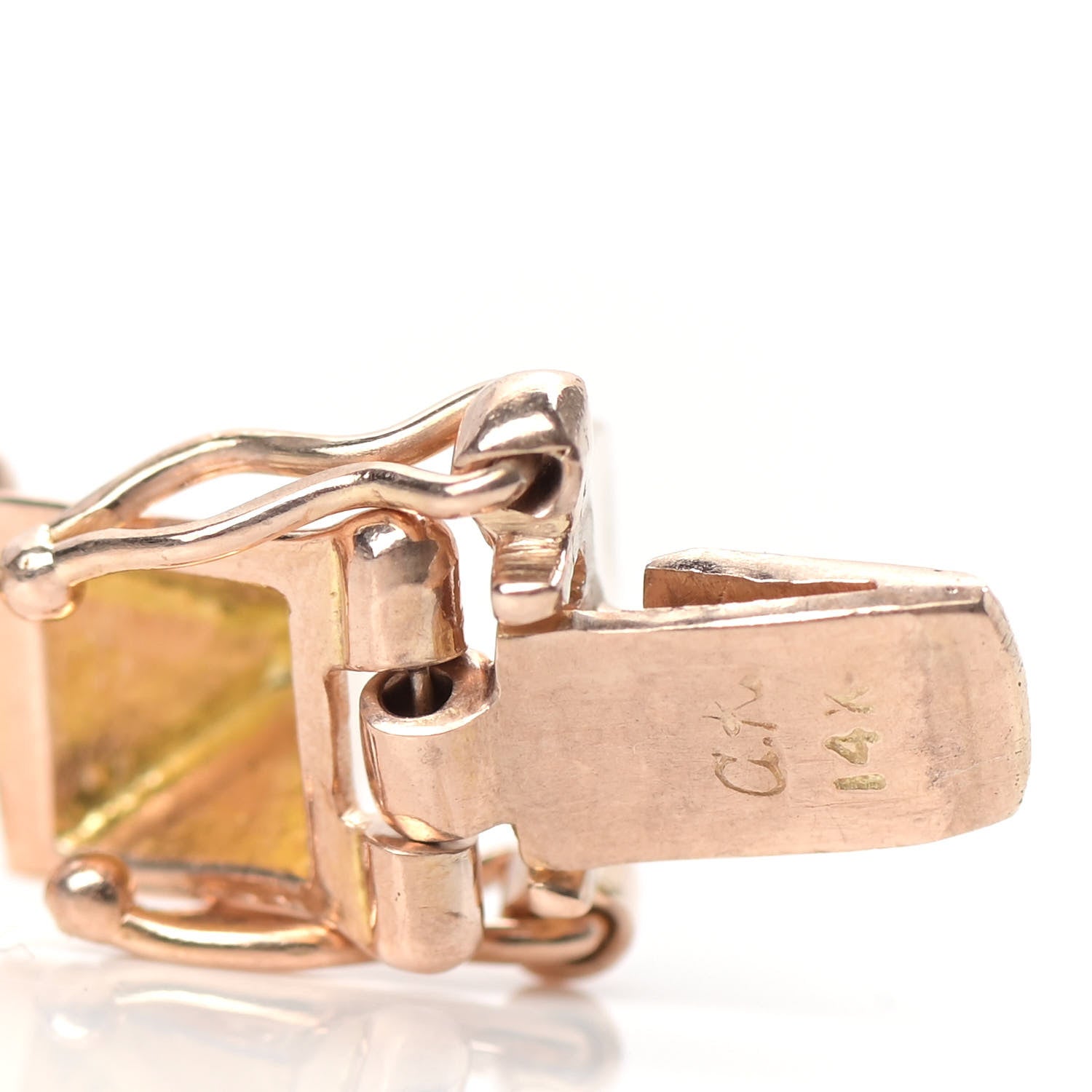 Anita Ko 14K Rose Gold Diamond Small Spike Bracelet 5 of 6