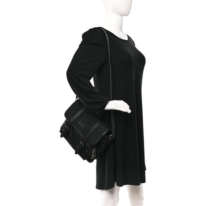 Gucci Nylon Monogram Messenger Bag Black 2 of 10