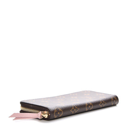 Louis Vuitton Monogram Clemence Wallet Rose Ballerine 4 of 7