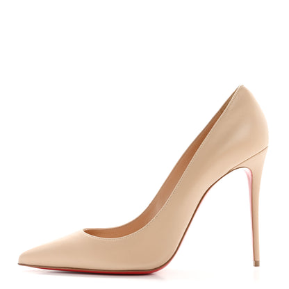 Christian Louboutin Nappa Kate 100 Pumps 41 Nude 1 of 10