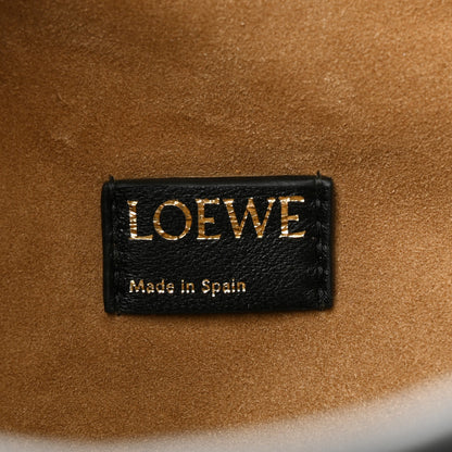 Loewe Mellow Nappa Donut Chain Flamenco Knot Clutch Black 6 of 9