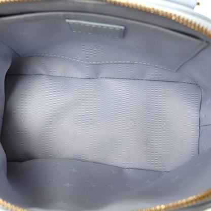 Louis Vuitton Calfskin Bubblegram Alma BB Ice Blue 5 of 9