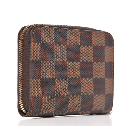 Louis Vuitton Damier Ebene Zippy Coin Purse 3 of 9