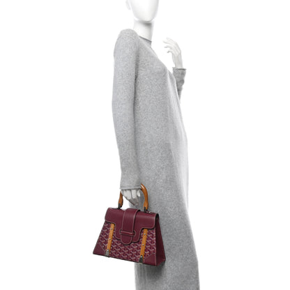Goyard Goyardine Saigon PM Burgundy 2 of 15