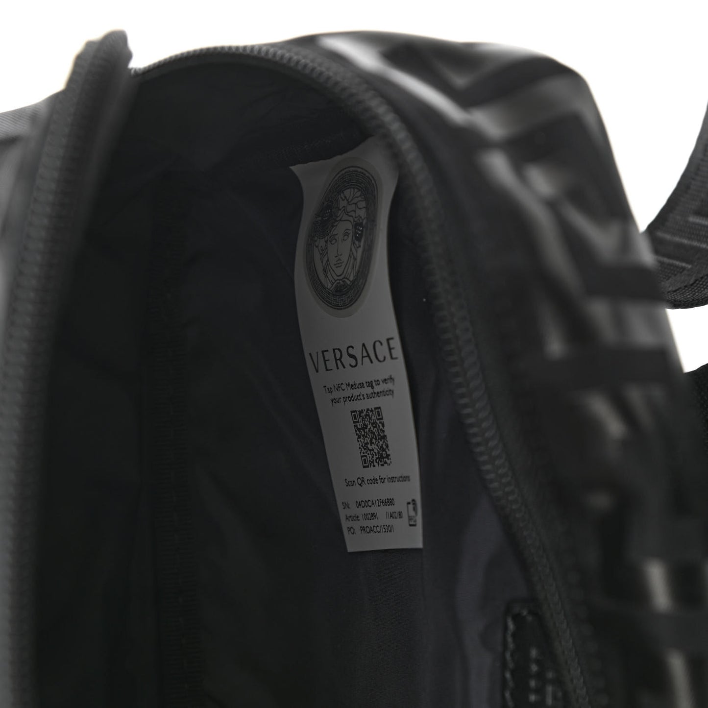 Nylon Logo Belt Bag Black