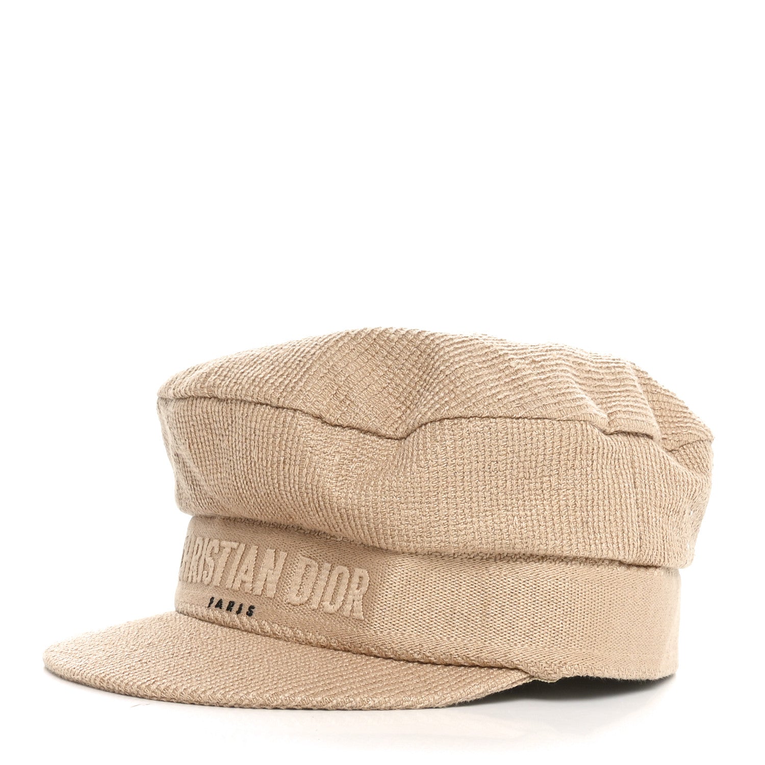 Christian Dior Cotton Baseball Cap 57 Beige 1 of 10