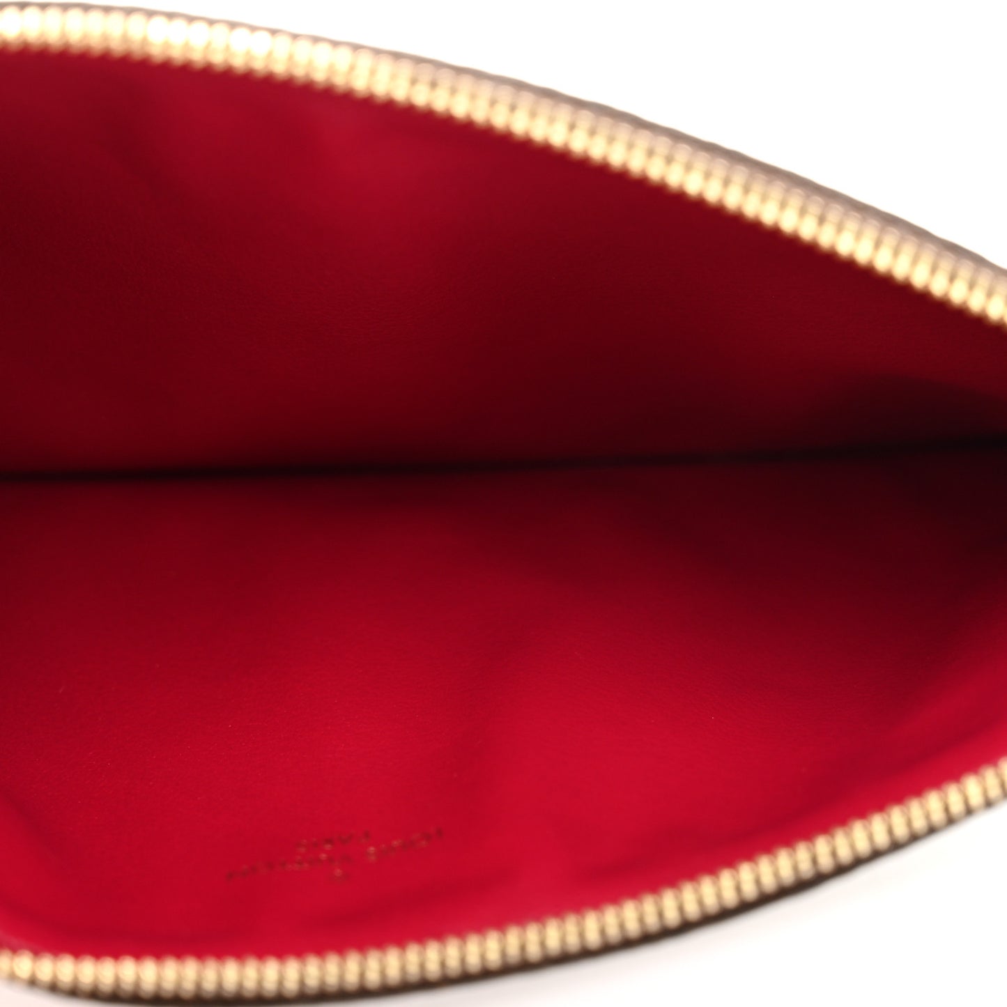 Monogram Felicie Chain Wallet Zippered Insert Fuchsia